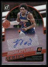 2021-22 Donruss Langston Galloway #SS-LGW Signature Series