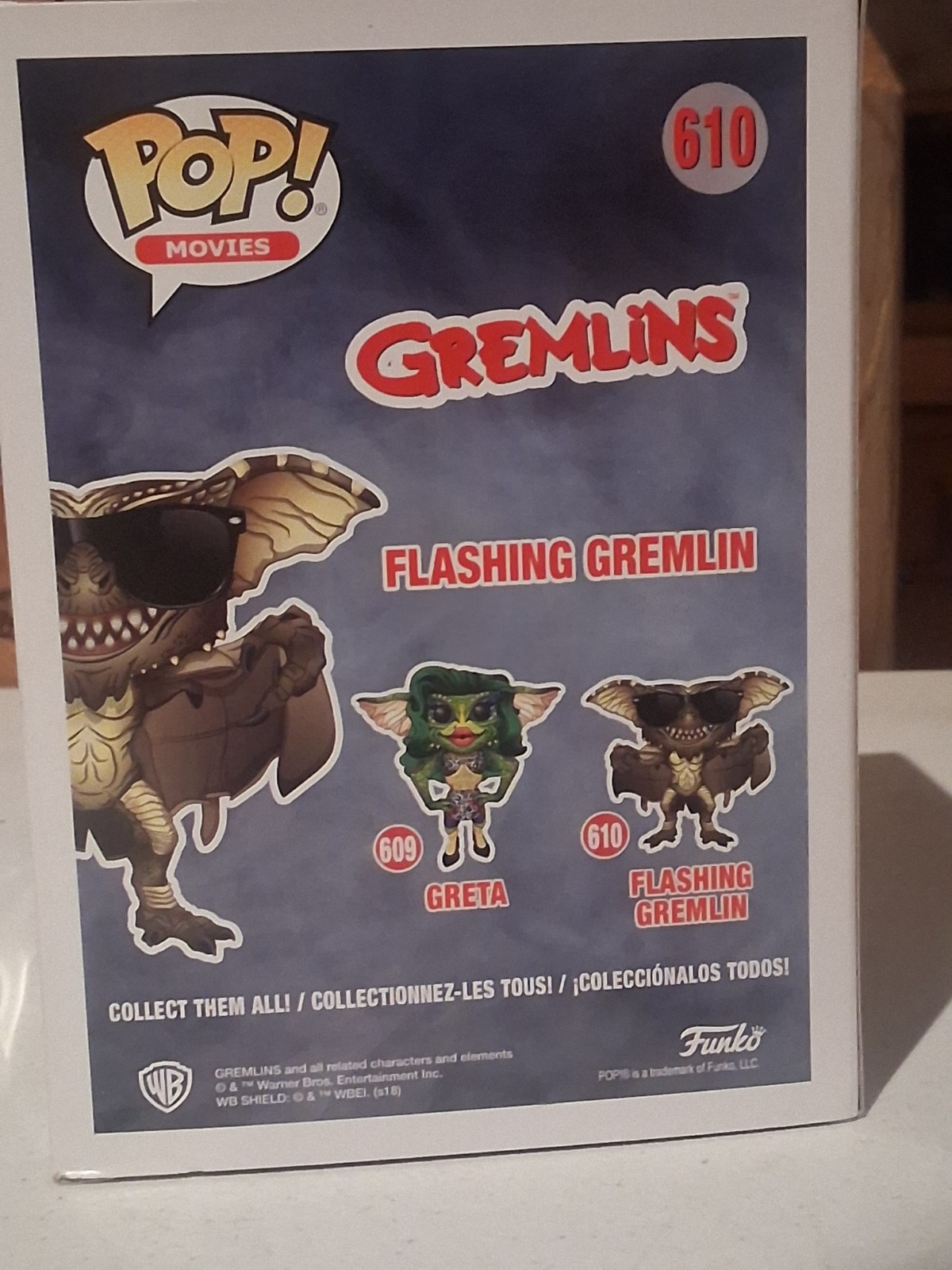 Funko Pop! Vinyl: Gremlins Gremlin - Flashing Gremlin #610 889698321129 ...