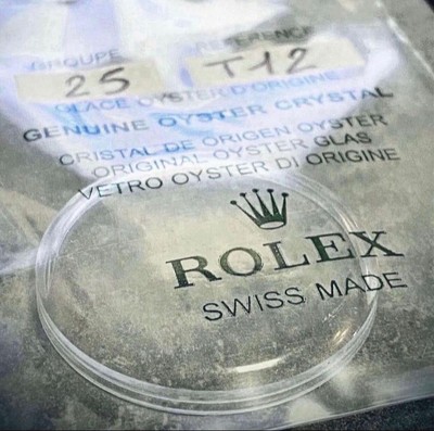 NEW Rolex 25-T12 Crystal Plexi Glass Dome Explorer Explorer 5500 Air King