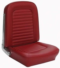 1966 Mustang Standard Front Bucket Seat Upholstery - Red 1966 Mustang Standard Front Bucket Seat Upholstery - Red