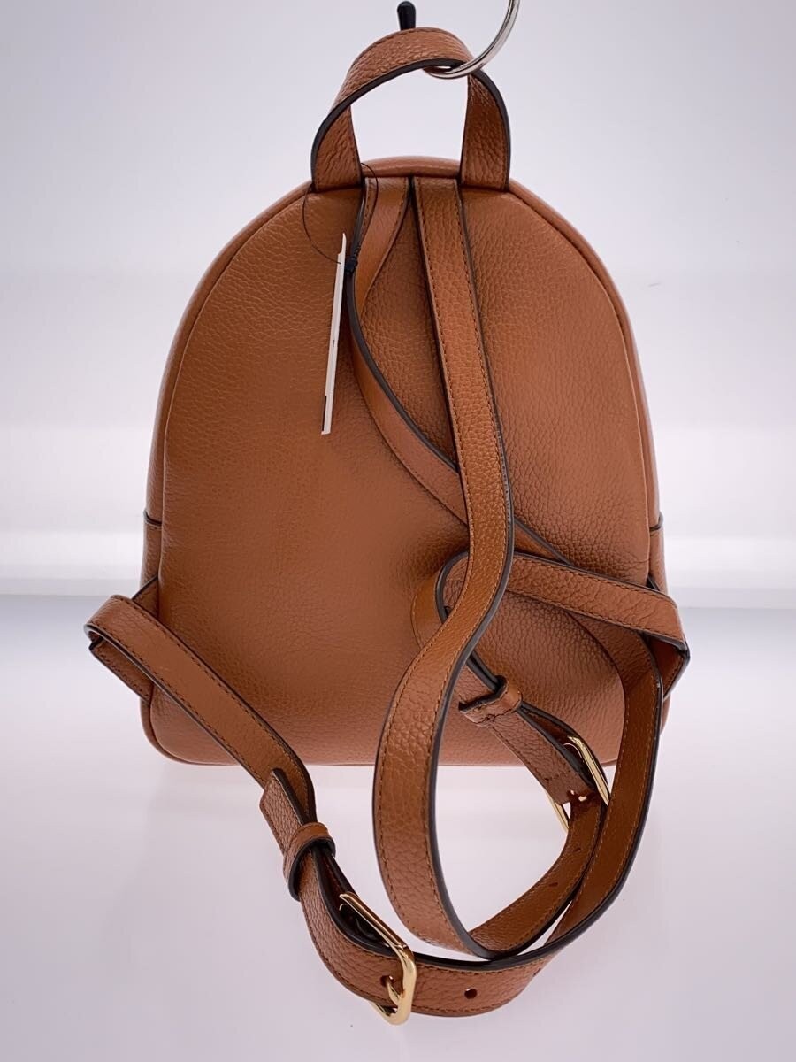 TORY BURCH Backpack, Leather, Brown, Solid Color,… - image 3