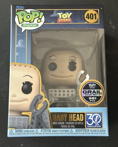 Funko Pop! Toy Story Baby Head #401 Grail LE 981 Pieces with Protector