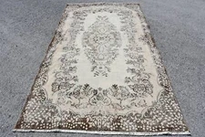 5.3x9.4 ft Large Rug, Turkish Rugs, Wool Rug, Antique Rugs, Vintage Rug