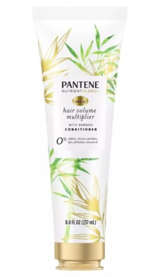 Pantene Hair Volume Multiplier With Bamboo Conditioner, 8 oz  Brand New