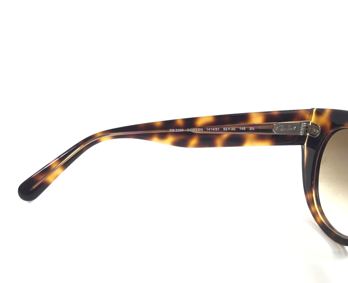 Ray-Ban サングラス DOREEN RB2286F 1414/51 ライトハバナ DOREEN Sunglasses in Dark Havana On Transparent Multicolor