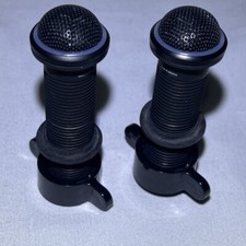 Lot of 2 - Shure MX395 Low Profile Boundary Mic Microphone Cardioid