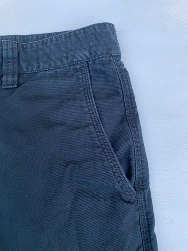 Men’s John Varvatos Cotton Flat Front Solid Black Shorts Size 32 - Picture 7 of 8