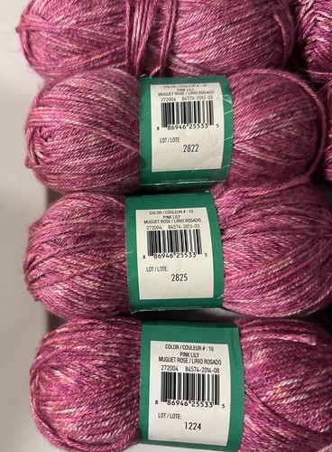 LOTE de 4 ELEGANCE en LIRIO ROSA por Loops & Threads 160yds 1.76oz - Imagen 3 de 5
