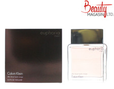 CK CALVIN KLEIN EUPHORIA FOR MEN 100ML AFTERSHAVE BRAND NEW & SEALED FREE SHIP