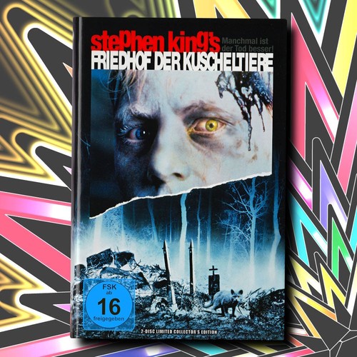 FRIEDHOF DER KUSCHELTIERE (1989) BLU-RAY gr. Hartbox LIMITED 50 STK Pet Sematary - Bild 1 von 8
