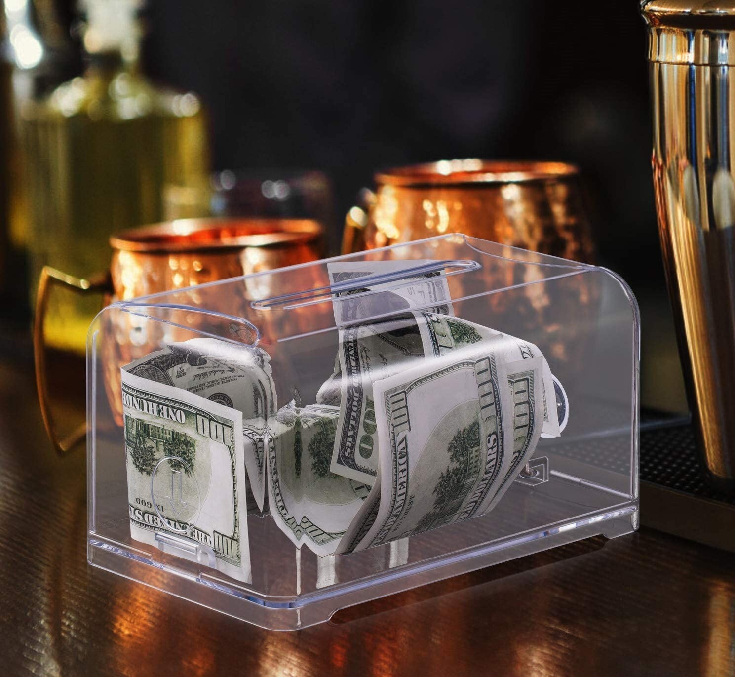 Multi-function Suggestion Box Ballot Box Cards Holder POLMART Collection Box
