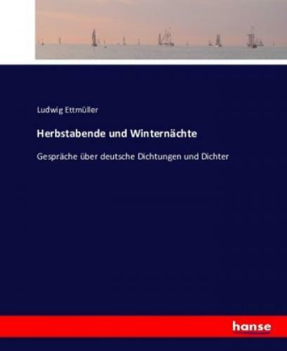Thumbnail - Herbstabende Und Winternächte Gespräche Über Deutsche Dichtungen Und