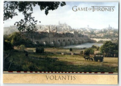 GAME OF THRONES THE COMPLETE SERIES MAPS OF THE REALM M13 VOLANTIS