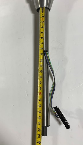 PLAIN Steel 30" Tilt Street Rod Floor Shift Steering Column Paintable Custom Rat - Picture 3 of 4