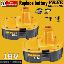 18V Battery/Charger For Dewalt 18 VOLT XRP DC9096 DC9098 Ni-MH 5.5Ah DC9099
