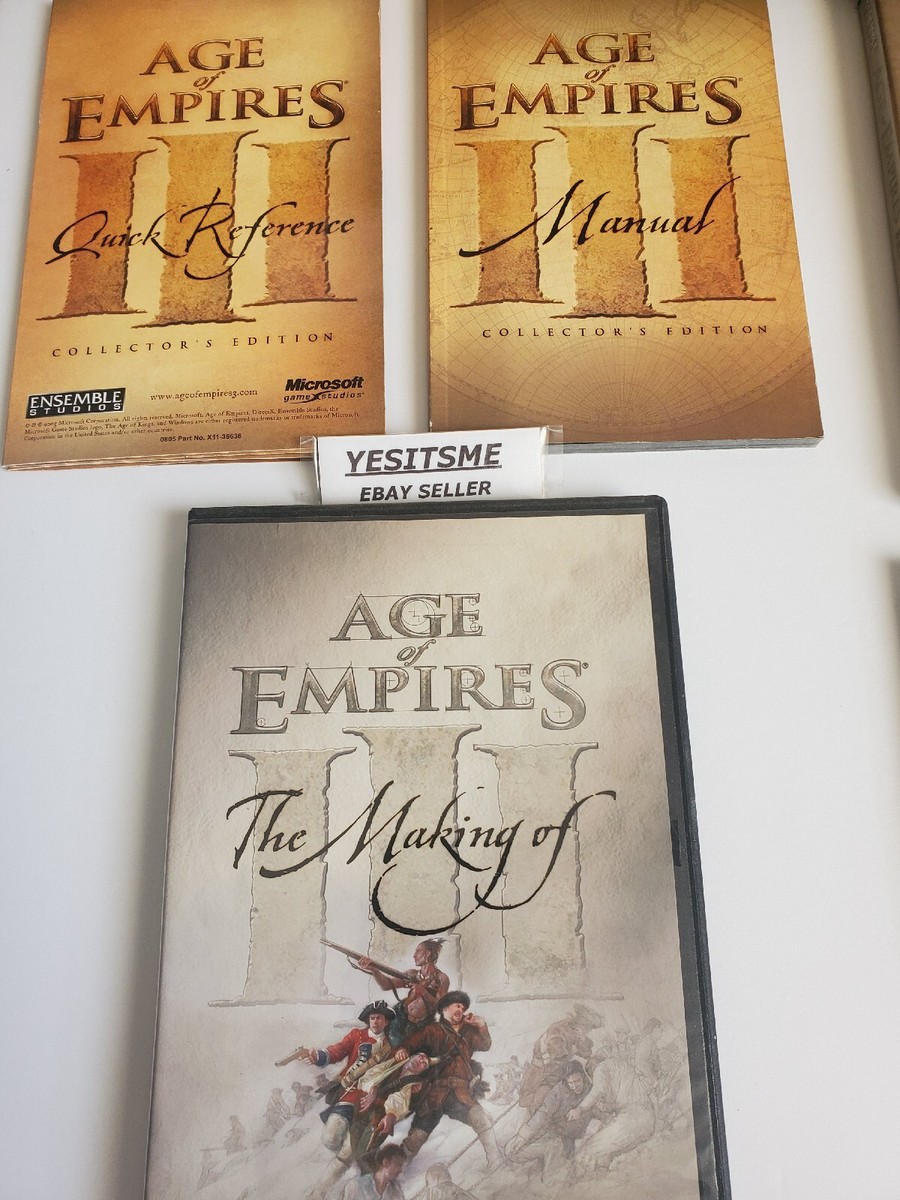 Age Of Empires III Collectors Edition Complete PC Game For