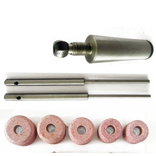 5pcs Valve Seat Grinding Stone With Black & Decker Holder 9/16" And