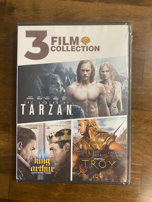 The Legend of Tarzan/King Arthur/Troy (DVD)