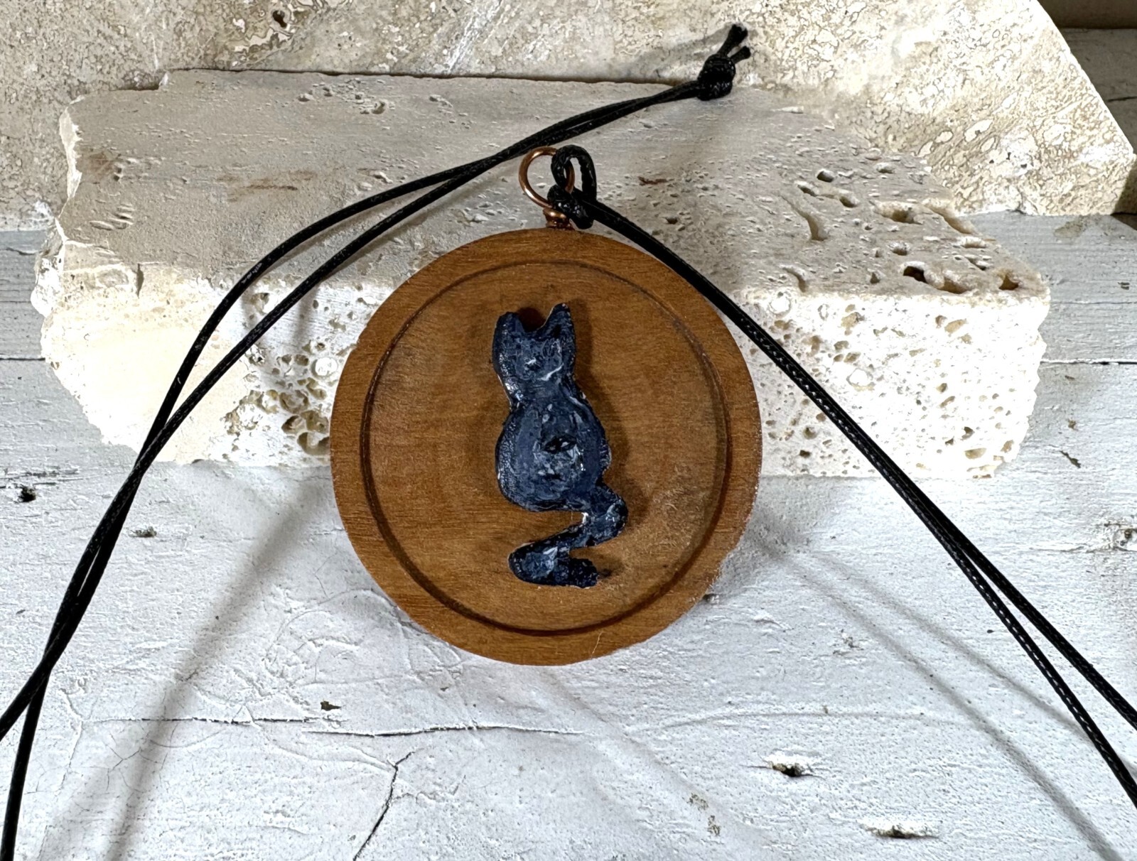 Handcrafted Unisex Olive Tree Pendant Necklace - Unique Bijoux Jewelry-image