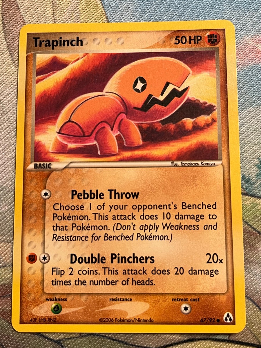 Pokemon Card TCG - Trapinch - EX Legend Maker - 67/92