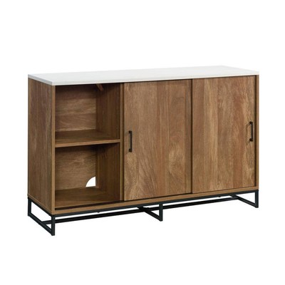 SAUDER TV Stand 47.244'' W, Engineered Wood Fits TV's up to 50'' W/ Sliding Doors