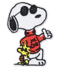 SNOOPY  WOODSTOCK wearing Sunglasses - PEANUTS - Embroidered Iron-On Patch