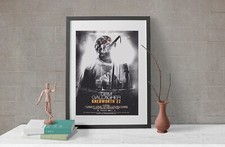 A4 LIAM GALLAGHER KNEBWORTH REPO FILM ART RETRO POSTER music CULTURE PRINT HOME