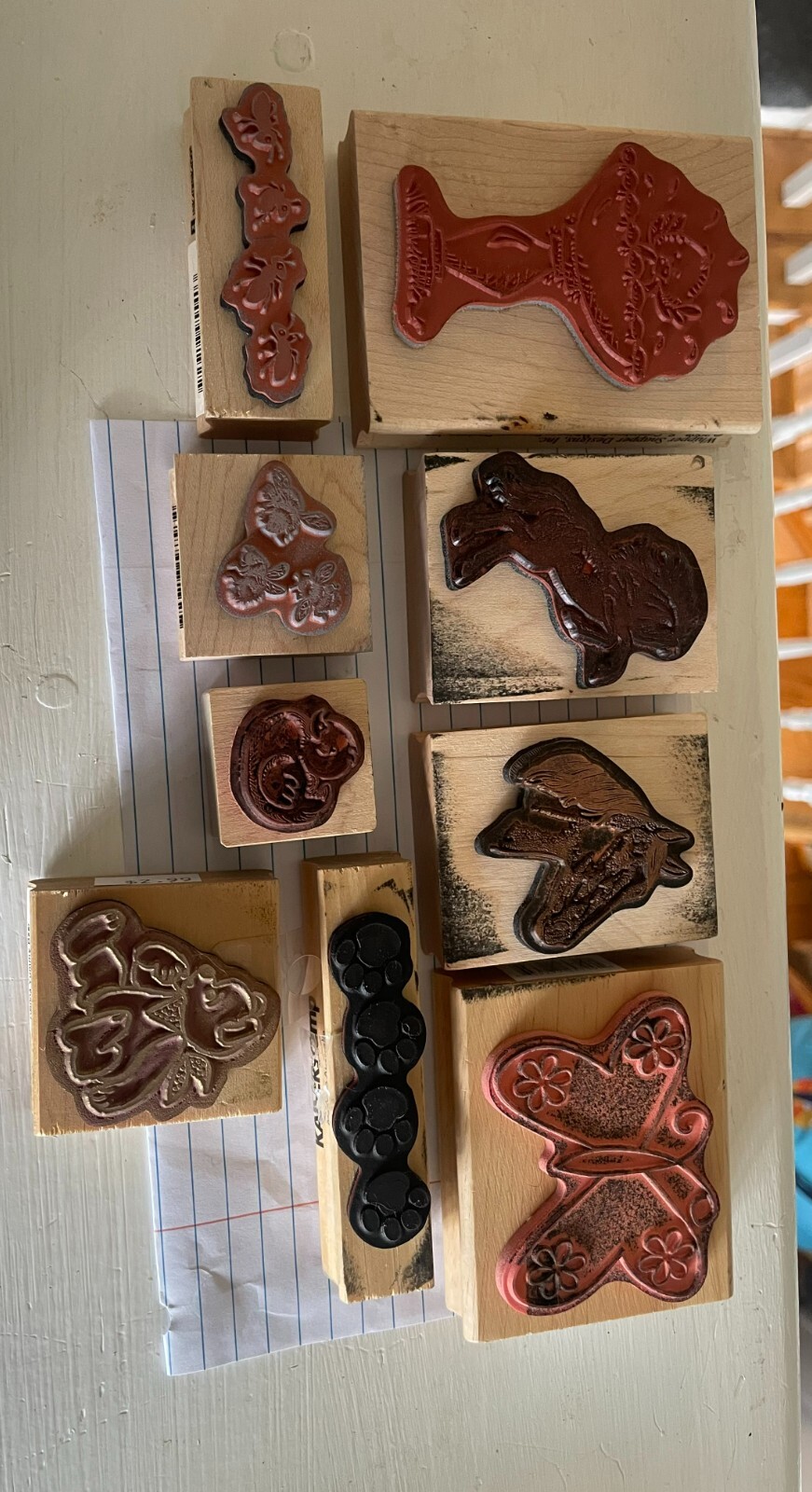 animal rubber stamps eBay