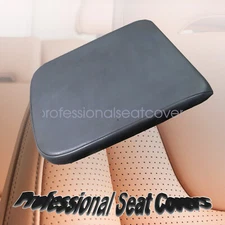 2002-2008 For Dodge Ram 1500 Black Armrest Center Console Lid Leather Cover