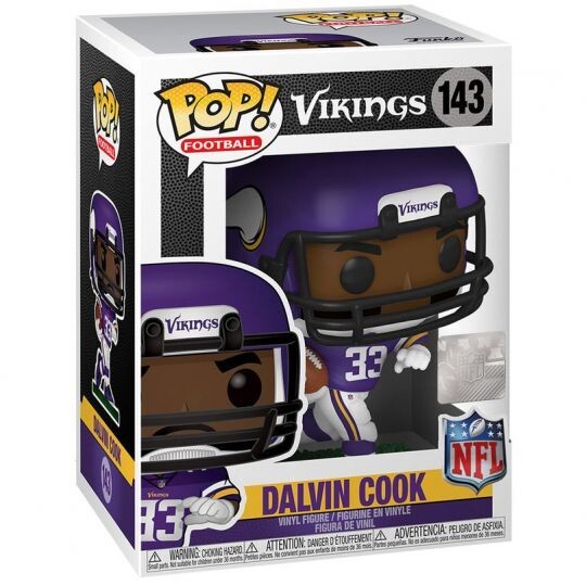 Sale Funko Pop Nfl Minnesota Vikings Dalvin Cook Figure W/ Protector