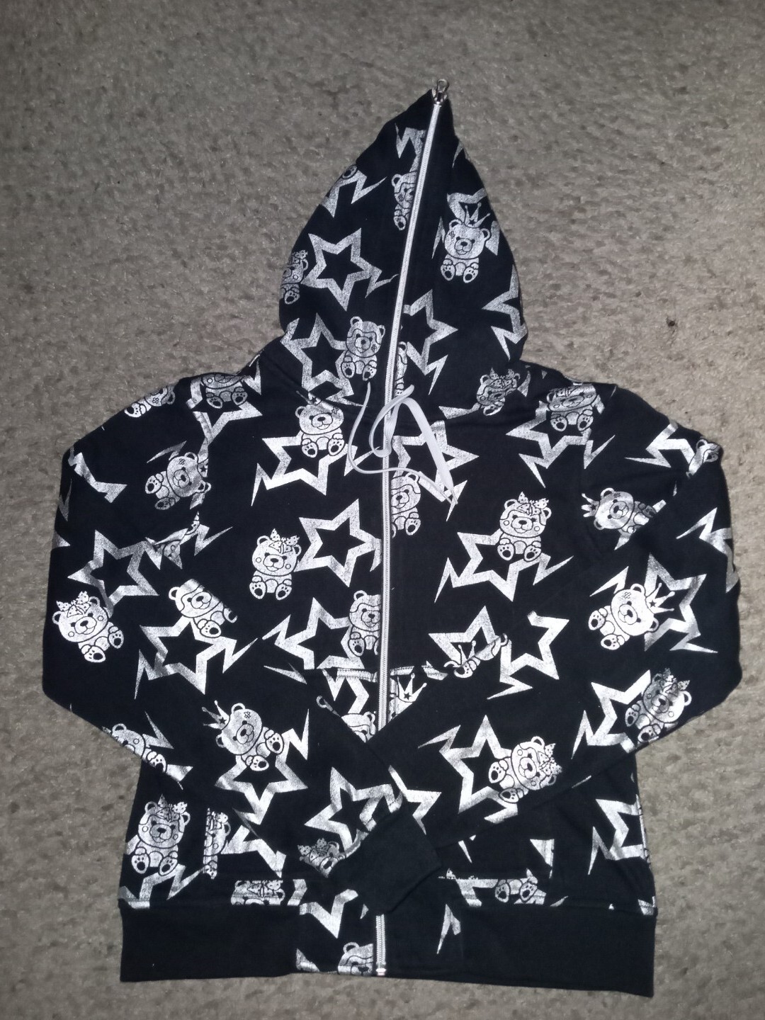 Full Zip Hoodie Men Y2K clothes Hoodie Fashion Hoodies Goth Star graphics |  eBay