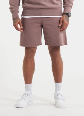 Men's Shorts PitBull LANCASTER 2 Pit Bull Cotton Washed Burgund Shorts