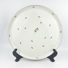 Herend Cake Plate Torte Tray Platter 14.5" Student Mark Hungary Beautiful