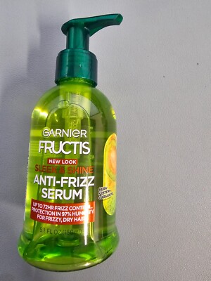 6 PACK Garnier Fructis Sleek & Shine Anti-Frizz Serum 5.1 FL OZ