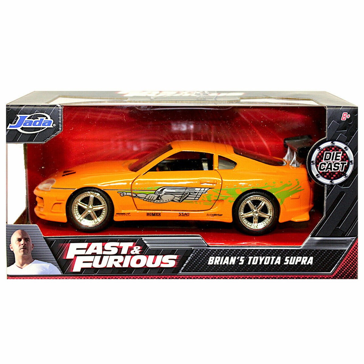 Jada Toys Fast & Furious 1970 Dodge Charger R/T, Build Collect, Die