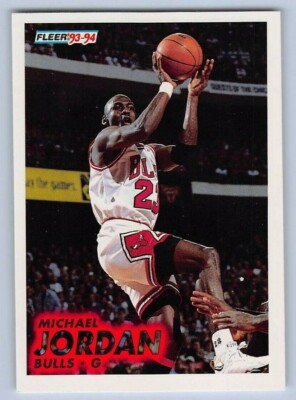 MICHAEL JORDAN 1993-94 FLEER NBA Basketball Card #28 - CHICAGO