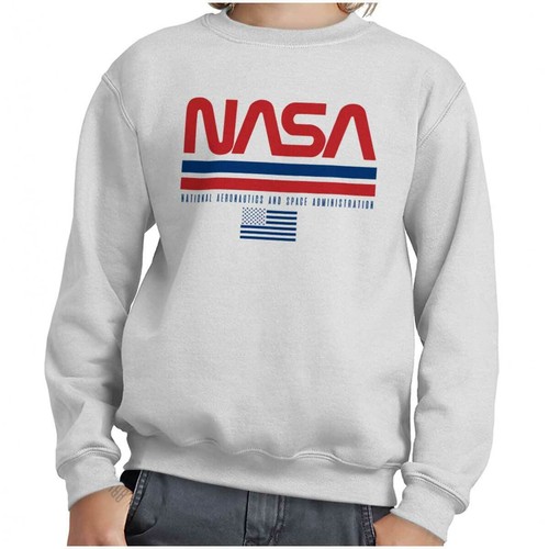 NASA Space Program Retro Worm Logo 