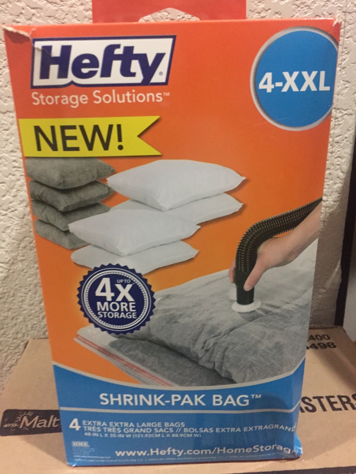 hefty jumbo storage bolsas