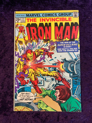 INVINCIBLE IRON MAN #77 '' ''I Cry: Revenge ''   1975