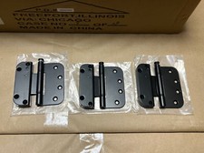 Pick Qty Ashland V400 Nh Vertical Adjustable Guide Set 4x4 Door Hinge - Black