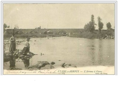 71. Teich S Arroux. Der Arroux Am Teich. Lavandières