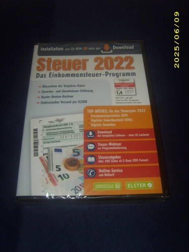 Aldi Steuer 2022 Neu und OVP