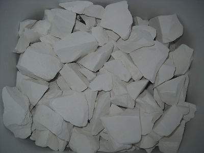 Georgia white kaolin clay chunks White Dirt