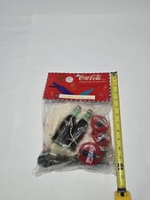 Vintage Coca-Cola String Light Set Bottle Patio Deck Lighting Coke Bottles NOS