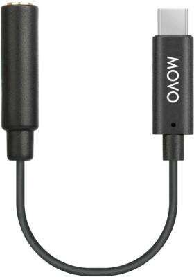 Movo PMA-1 Female TRS Microphone Audio Adapter Cable