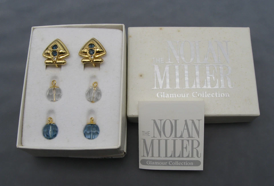 Pendientes Clip Intercambiables Encubiertos Colección Glamour Nolan Miller De Colección Foto 2 de 4