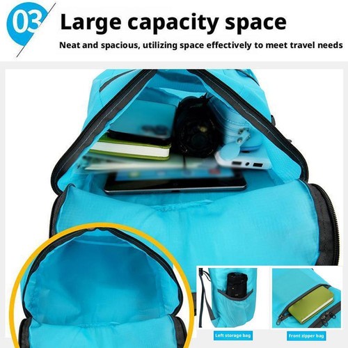 Hiking Backpack, Water-repellent Outdoor Backpack Camping For Men Backpack ~ - Bild 6 von 19