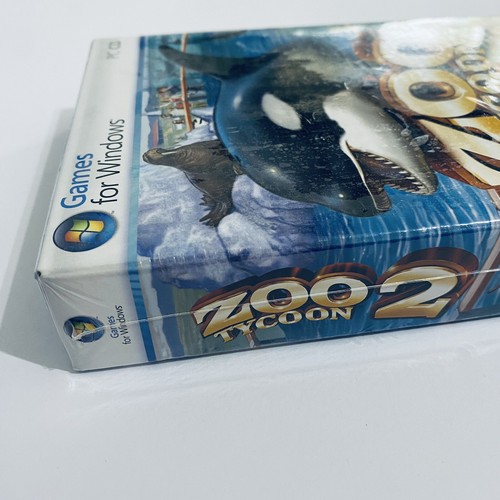 Zoo Tycoon 2 Microsoft PC Game Factory Sealed 2006 Expansion Pack Rare - Picture 5 of 7