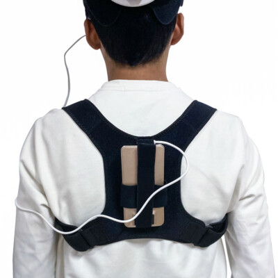 Breathable Straps Backpack VR Headset Power Holders for Meta Quest 3S VR Prop