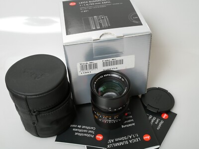 Leica SUMMILUX M 50mm 1:1,4 ASPH. 11891 6-bit Nr 4188154 Neuw OVP